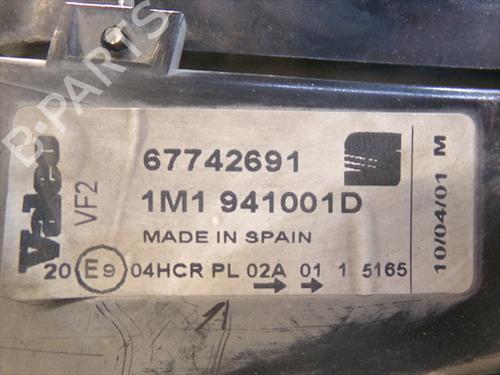 Left headlight SEAT LEON (1M1) 1.9 TDI | BP39197395C28 - Image 4