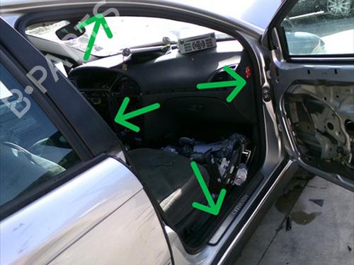 Used Rubber door seal Rubber door seal CITROËN C5 II (RC_) 2.2 HDi (RC4HXE) (133 hp) 33952756 33952756