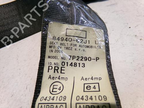 Front left seatbelt SUZUKI SWIFT III (MZ, EZ) 1.3 (RS413, ZC11S) | BP24560684I26 