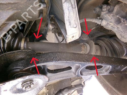 Used Left front driveshaft Left front driveshaft RENAULT ESPACE III (JE0_) 2.2 dCi (JE0K) (130 hp) 27816094 27816094