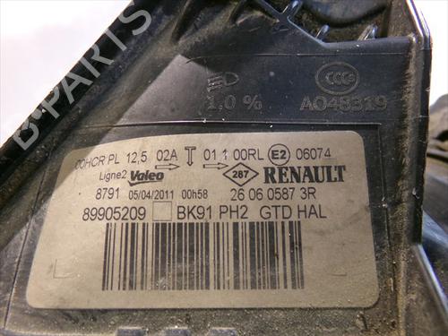 Left headlight RENAULT LAGUNA III (BT0/1) 1.5 dCi (BT00, BT0A, BT0T, BT1J) | BP36694408C28  - Image 5