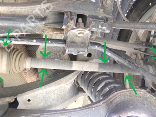 Used Left rear driveshaft Left rear driveshaft 39612044 39612044