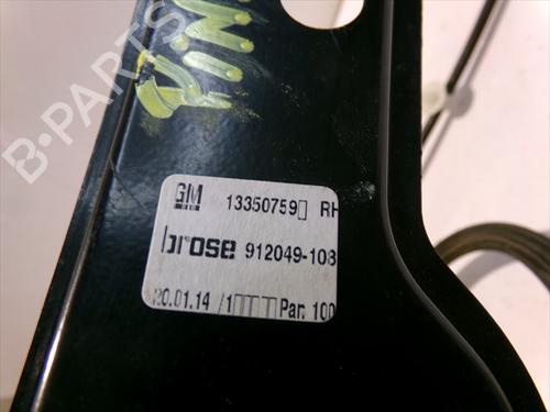 Front right window mechanism OPEL ASTRA J (P10) 1.4 Turbo (68) | BP26204241C23 - Image 5
