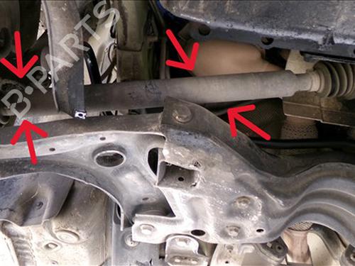Used Right front driveshaft Right front driveshaft SEAT IBIZA IV (6J5, 6P1) 1.4 TDI (105 hp) 27444832 27444832