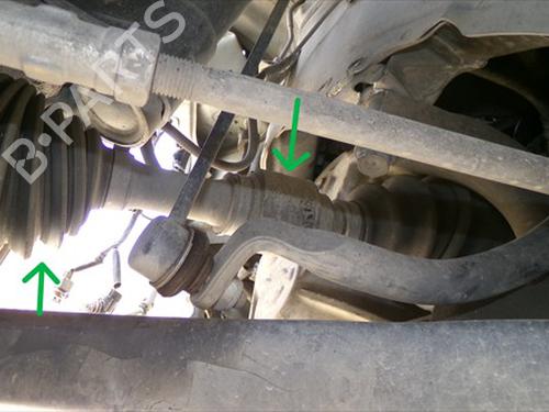 Used Left front driveshaft Left front driveshaft MITSUBISHI ASX (GA_W_) 1.8 DI-D (GA6W) (150 hp) 34180656 34180656