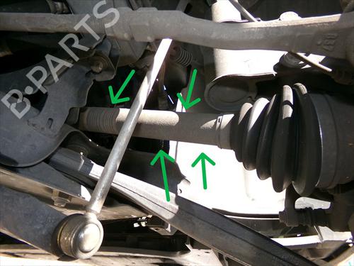 Used Right front driveshaft CITROËN C4 II (NC_) 1.6 BlueHDi 100 (99 hp) 31637260