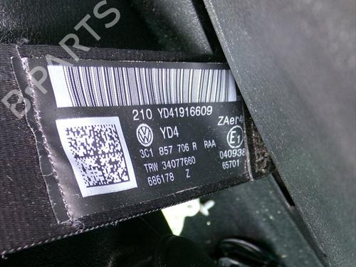 Front right seatbelt VW PASSAT B6 (3C2) 1.4 TSI | BP33265022I25 - Image 2
