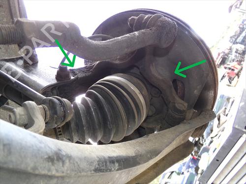 Used Right front steering knuckle Right front steering knuckle NISSAN X-TRAIL II (T31) 2.0 dCi 4x4 (150 hp) 35750923 35750923