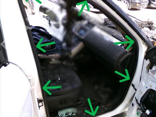 Used Rubber door seal Rubber door seal LAND ROVER RANGE ROVER EVOQUE (L538) 2.2 D 4x4 (150 hp) 40492120 40492120