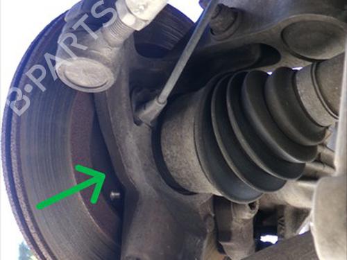 Used Left front steering knuckle Left front steering knuckle CITROËN C4 I (LC_) 1.6 16V (109 hp) 33715917 33715917