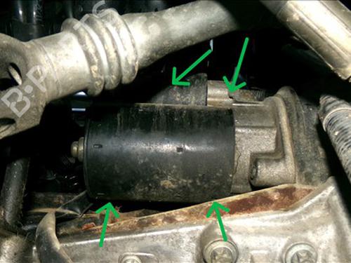 Used Starter Starter MERCEDES-BENZ C-CLASS Coupe (CL203) C 200 Kompressor (203.745) (163 hp) 30494003 30494003