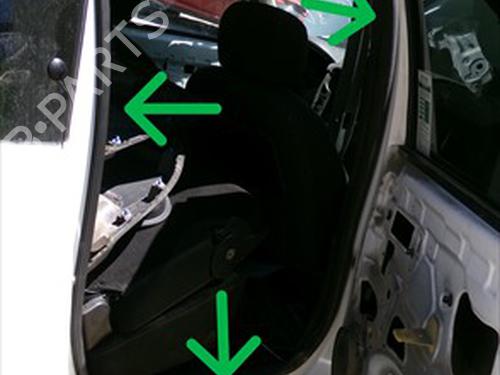 Used Rubber door seal Rubber door seal DACIA LODGY (JS_) 1.5 Blue dCi 95 (JSJL, JSN7) (95 hp) 34113924 34113924