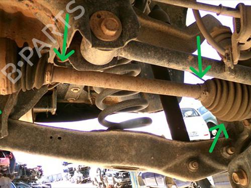 Used Left rear driveshaft Left rear driveshaft SUZUKI GRAND VITARA II (JT, TE, TD) 1.9 DDiS All-wheel Drive (JT419, TD44, JB419WD, JB419XD,... (129 hp) 36001868 36001868