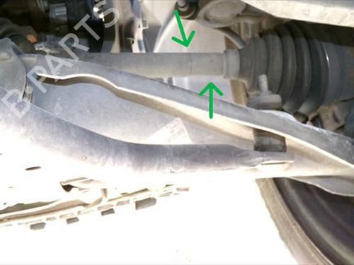 Used Right front driveshaft Right front driveshaft DACIA LODGY (JS_) 1.5 Blue dCi 95 (JSJL, JSN7) (95 hp) 34113931 34113931