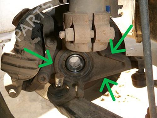 Used Right front steering knuckle Right front steering knuckle PEUGEOT PARTNER MPV (5_, G_) 2.0 HDI (90 hp) 34611946 34611946