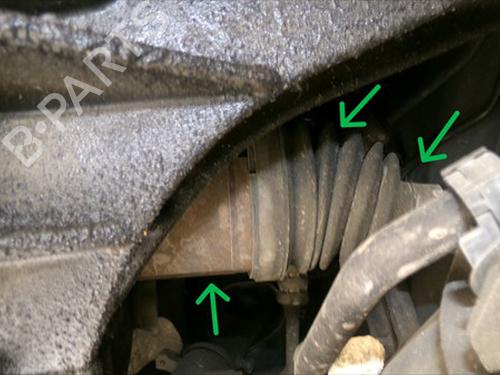 Left front driveshaft RENAULT LAGUNA III (BT0/1) 1.5 dCi (BT00, BT0A, BT0T, BT1J) | BP36767144M38 - Image 2