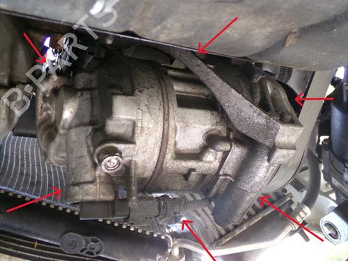 Used AC compressor AC compressor 38458623 38458623