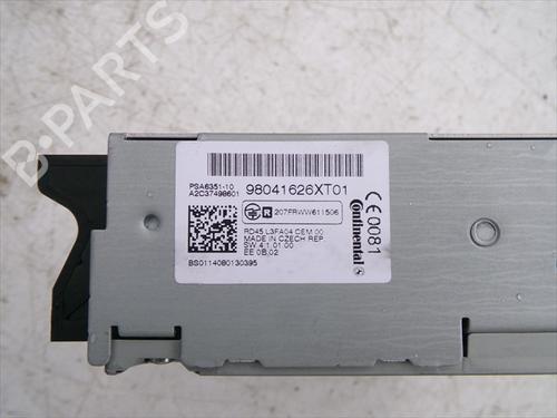 Radio CITROËN C3 II (SC_) 1.4 HDi 70 (SC8HZC, SC8HR0, SC8HP4) | BP33265233E6 - Image 3