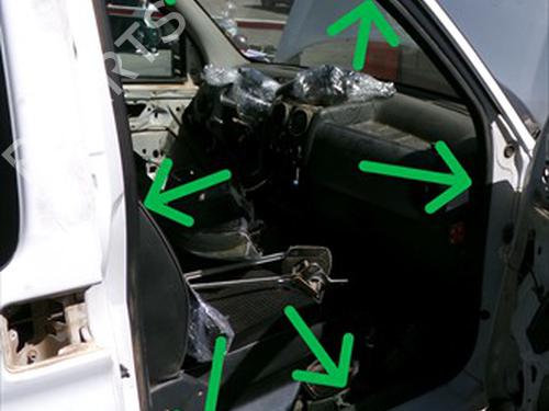 Used Rubber door seal Rubber door seal PEUGEOT PARTNER MPV (5_, G_) 2.0 HDI (90 hp) 34611944 34611944