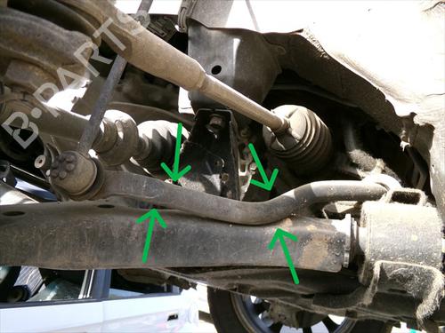 Anti roll bar HONDA CR-V III (RE_) 2.2 i-CTDi 4WD (RE6) | BP37259144M96 - Image 3