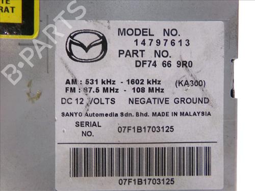 Radio MAZDA 2 (DE_, DH_) 1.3 (DE3FS) | BP24565397E6 - Image 5
