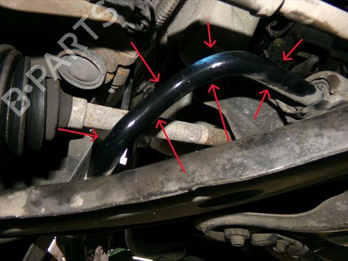 Used Anti roll bar Anti roll bar CITROËN C3 I (FC_, FN_) 1.4 HDi (68 hp) 31967642 31967642