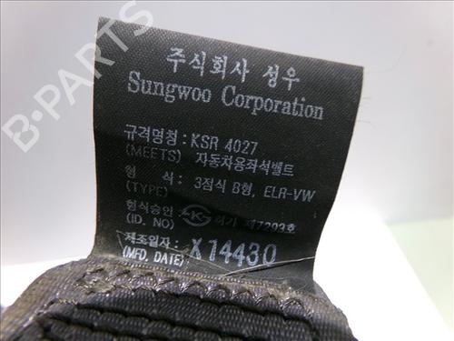 Front right seatbelt KIA JOICE (MTE1P) 2.0 | BP24564644I25 - Image 5