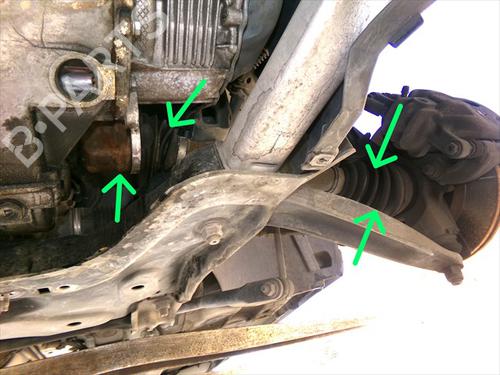 Used Left front driveshaft CITROËN C4 II (NC_) 1.6 BlueHDi 100 (99 hp) 31637256