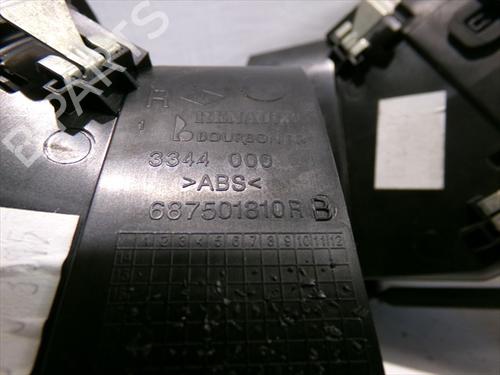 Air vent RENAULT MEGANE IV Hatchback (B9A/M/N_) 1.5 Blue dCi 115 (B9A6) | BP32208058I21  - Image 5