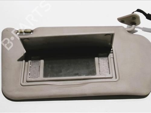 Right sun visor NISSAN ALMERA II Hatchback (N16) 1.5 dCi | BP24997098I2 - Image 3