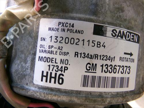 AC compressor OPEL INSIGNIA A (G09) 2.0 CDTI (68) | BP38317630M34 - Image 5