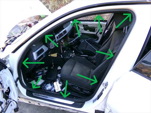 Joint de porte de voiture Joint de porte de voiture 38983426 38983426