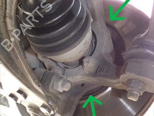Used Right front steering knuckle Right front steering knuckle OPEL ASTRA H (A04) 1.6 (L48) (105 hp) 33904851 33904851