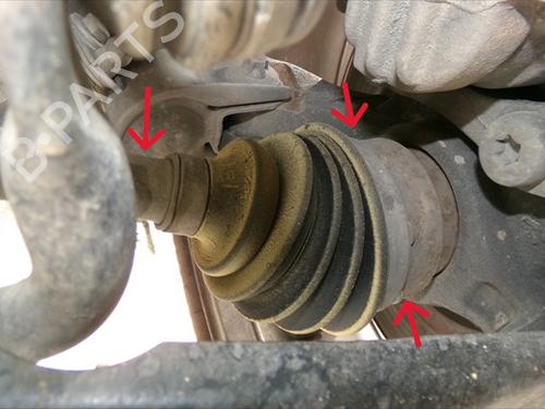 Used Left front driveshaft Left front driveshaft OPEL CORSA F (P2JO) 1.2 (68) (75 hp) 40179458 40179458