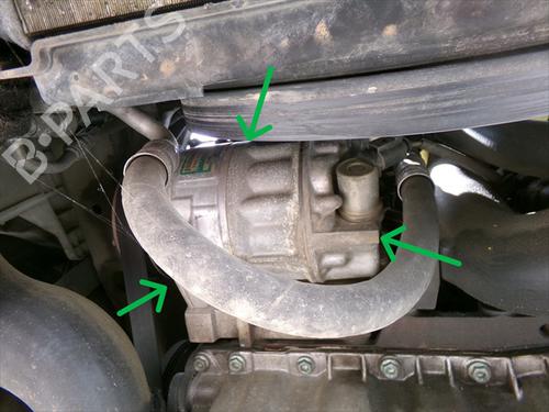 Used AC compressor AC compressor VW GOLF V (1K1) 1.9 TDI (105 hp) 34207377 34207377