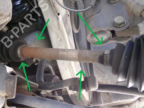 Used Left front driveshaft Left front driveshaft NISSAN JUKE (F15) 1.5 dCi (110 hp) 33265252 33265252