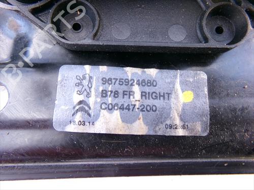 Front right window mechanism CITROËN C4 Picasso II 1.6 HDi 90 | BP31241854C23 - Image 3