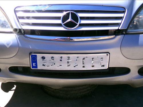 Used Front bumper Front bumper MERCEDES-BENZ A-CLASS (W168) A 170 CDI (168.008) (90 hp) 26147189 26147189