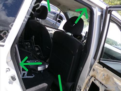 Used Rubber door seal Rubber door seal NISSAN X-TRAIL II (T31) 2.0 dCi 4x4 (150 hp) 35750899 35750899