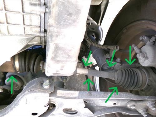 Used Left front driveshaft Left front driveshaft 38435581 38435581