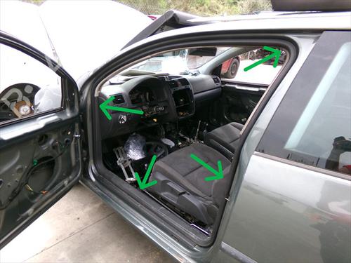 Gummiliste Gummiliste VW GOLF V (1K1) 1.9 TDI (105 hp) 34207387 34207387