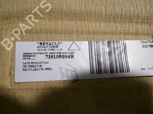 Interiør tag DACIA DUSTER (HM_) 1.0 TCe 100 (HMMT) | BP33264508I12  - Image 5