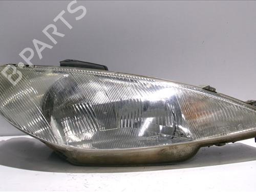 Used Right headlight Right headlight PEUGEOT 206 Hatchback (2A/C) 1.9 D (69 hp) 26204791 26204791