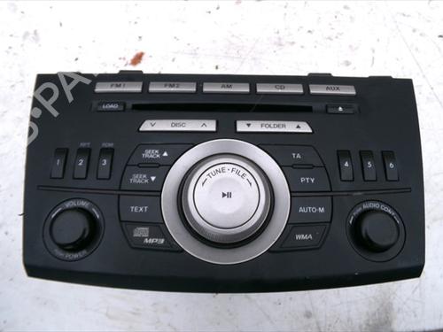 Used Radio Radio MAZDA 3 Saloon (BL) 1.6 MZR CD (BL12) (109 hp) 33265404 33265404