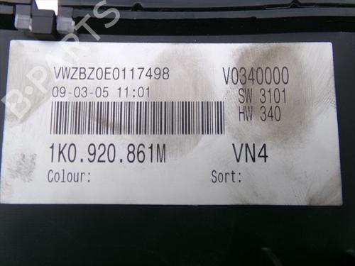 Electronic module VW GOLF PLUS V (5M1, 521) 2.0 TDI | BP39048124M83 - Image 4