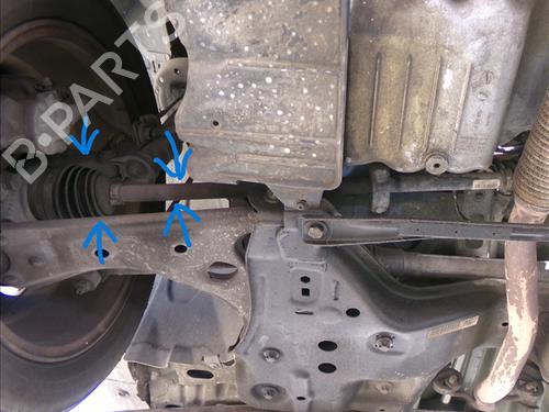 Used Right front driveshaft Right front driveshaft OPEL CORSA D (S07) 1.0 (L08, L68) (65 hp) 29328695 29328695