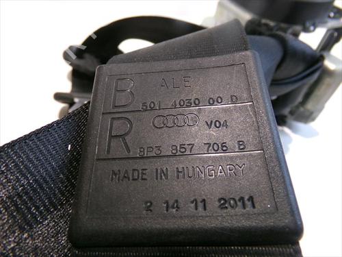 Front right seatbelt AUDI A3 (8P1) 1.9 TDI | BP26729788I25  - Image 5