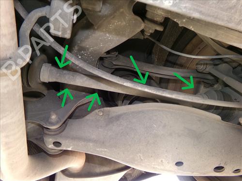 Used Left rear driveshaft Left rear driveshaft MERCEDES-BENZ C-CLASS (W203) C 200 CDI (203.004) (116 hp) 30796592 30796592