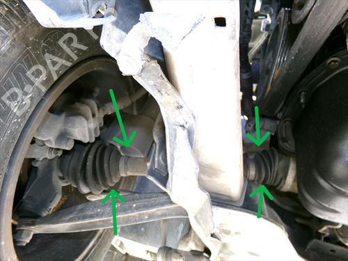 Used Right front driveshaft Right front driveshaft CITROËN DS4 (NX_) 1.6 HDi 115 (114 hp) 33975389 33975389