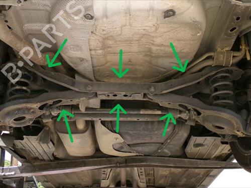 Used Rear axle Rear axle 38458668 38458668